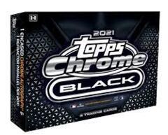 TOPPS - CHROME BLACK BASEBALL - 2021 - HOBBY BOX